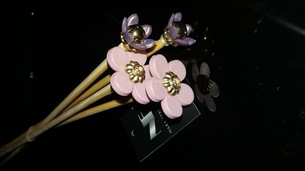 Kit varetas flor Rosa
