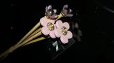 Kit varetas flor Rosa